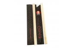 China Custom Chopstick Sleeves Japanese Bamboo Chopsticks Wrapper Printing supplier