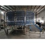                  Bakery Production Line Spiral Cooler and Chiller Cooling Tower              for sale