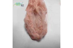 China Pink A Grade Staple Fiber Polyester Non siliconized Polyester Fiber Fill supplier
