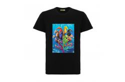 China Custom Design 100% Cotton T - Shirt With 3D Lenticular Flip Effect Artwork supplier