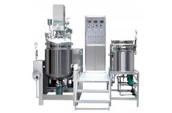 China Stable Practical Vacuum Emulsifying Homogenizer , 220V Vacuum Homogenizer Cream Mixer supplier