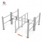 Office Facial Recognition Swing Turnstile Gate 304 Stainless Steel Access Control System for sale