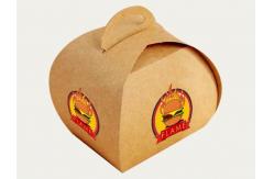 China Biodegradable Cardboard Paper Sushi Burger Boxes Packaging Customized Logo supplier