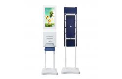 China Metal Case LCD Advertising Screen Soap Automatic Disinfectant Spray CE FCC supplier