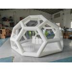 Tarpaulin Inflatable Camping Tent Outdoor Camping Inflatable Tent Holiday House Transparent Leasure Tent for sale