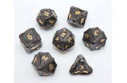 China Nontoxic Lightweight Mini Polyhedral Dice D4 D12 D20 Odorless supplier