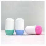 Colored Plastic Roll On Deodorant Bottles Roller Balls For Essential Oils Customizable Cap for sale