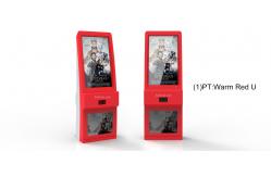 China Self Ticket Vending Machine IR / SAW / Capacitive Touch Screen RFID Card Reader supplier