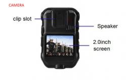 China High Resolution Waterproof Android Body Camera 5.1 System Real Time Data Upload supplier