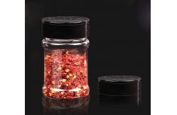 China Cylinder 200ml Clear Plastic Jars For Spice Kitchen Organizer supplier