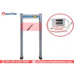 7 Inch Big LCD Display Door Frame Metal Detector 33 Locations Quick Settings for sale
