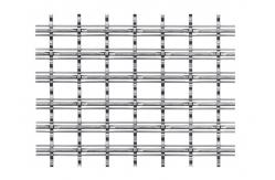 China Pre- Crimped Decorative Wire Mesh For Cabinets supplier