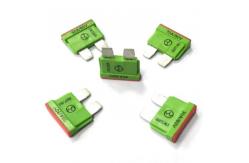 China 40A ATO Automotive Blade Fuses Middle Blow 80V DC with Ag Plated Terminals supplier