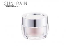 China SR-2393A Plastic Cosmetic Jars , ABS / PE / PP / Acrylic cosmetic containers and jars supplier