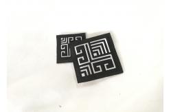 China Fancy Soft Custom Rubber  Patches , Custom Shoe Patches Garment Accessories supplier