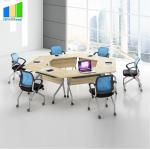 Ebunge School Furniture Wooden Stackable Office Conference Folding Tables for sale
