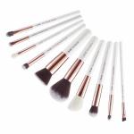 Jessup 10pcs Basic Makeup Brush Set For Daily Use