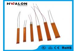 China Wax PTC Heating Element 1 - 5000ohms Ceramic Heating Element With Insulation Film supplier