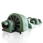 Power Output Pelton Turbine Generator Lightweight Design Brushless/Thyristor Excitation F Class Insulation for sale