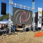 438Watt/m2 Avg Consumption Rental LED Display with 500*500mm Panel Size and Cabinet Dimension for sale