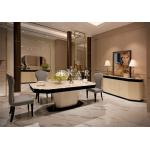 Room Furniture Modern Glass Dining Table W005D1C for sale