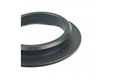 China Customized Flat Bottomed Conical Silicone Rubber Sealing Ring With Circular Hole supplier