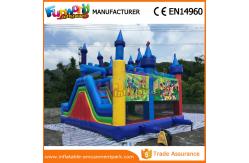 China Lovely Mickey Mouse Inflatable Bouncer Slide For Park CE Certifications supplier