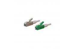 China 0.9mm Compact Durable LC Fiber Connector For Telecommunications Data Centers supplier