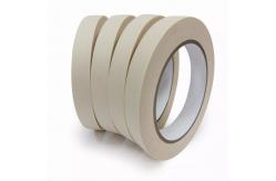 China Heat Resistant Beige Pressure Sensitive Masking Tape With Low Tack Adhesive supplier