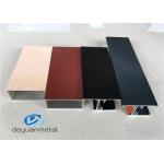 Customized Alloy 6063 Aluminium Extrusion Profile Powder Coated for sale
