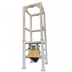 304 Stainless Steel Bulk Bag Unloading Station For Unpacking Bulk Bags Of Powder And Granular Materials. for sale