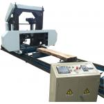 Automaic portable sawmill wood cutting band saw machine with auto feeding advance for sale