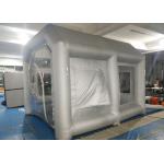 Mobile Inflatable Spray Booth 4 M * 3.4 M * 3 M For Car Spray Painting for sale