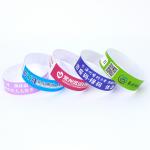 Adjustable VIP Tyvek Paper Bracelets for Waterproof Protection at Festival Event for sale