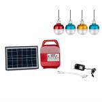30W Portable Solar Panel Energy System 8000mah Power With FM Radio