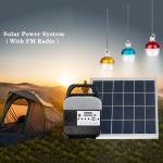 Portable 9W / 6V Solar Power Home Lighting System 8000Mah Energy Saving Light for sale