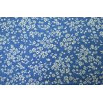 Dyeing Yarn Denim Print Fabric Shrink - Resistant With Custom Made Pattern for sale