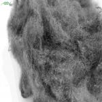 Microfiber A Grade 65mm Hollow Polyester Fiber Gray Black Filling Material PSF for sale