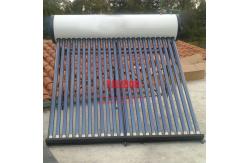 China Intelligent Thermal Solar Water Heater 300L With Galvanized Steel Tank Outer supplier
