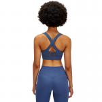 Open Cross Back Comfortable Gym Sport Bra High Supports for sale
