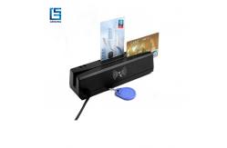 China FCC 4 In 1 Credit Card Reader Writer / ISO 7811 Chip Card Writer supplier