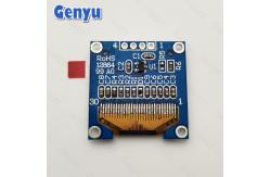China 0.96 Inch OLED Screen Module White 128*64 Pixels SSD1306 I2C Interface supplier