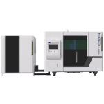Whole Surrounding 3kw 4kw 6kw Fiber Laser Cutting Machine With Exchange Table 2040 for sale