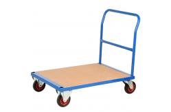China Foldable Hand Truck 500 Kg Heavy Duty Platform Trolley For Warehouse supplier