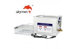 China Timer Heater Digital Ultrasonic Cleaner Fine Metal Parts Rust Removing 10L 240W supplier