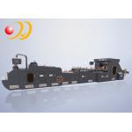 Roll Fed Semi - Automatic Paper Bag Making Machine For Bread , French Fries for sale