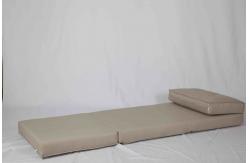 China Removable Cover Convertible Single Sofa Bed For Small Rooms , Folding Couch Bed supplier