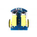 D2 - 1 Intelligent Arduino Car Robot , Yellow / Bule Arduino Robot Car Kit for sale