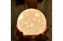 China ABS Silicone Night Light Ball Rechargeable with ROHS certificate supplier