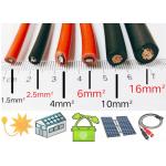 Pv Panel DC Solar Cable Double Insulation With Stranded Tinned Copper Conductor for sale